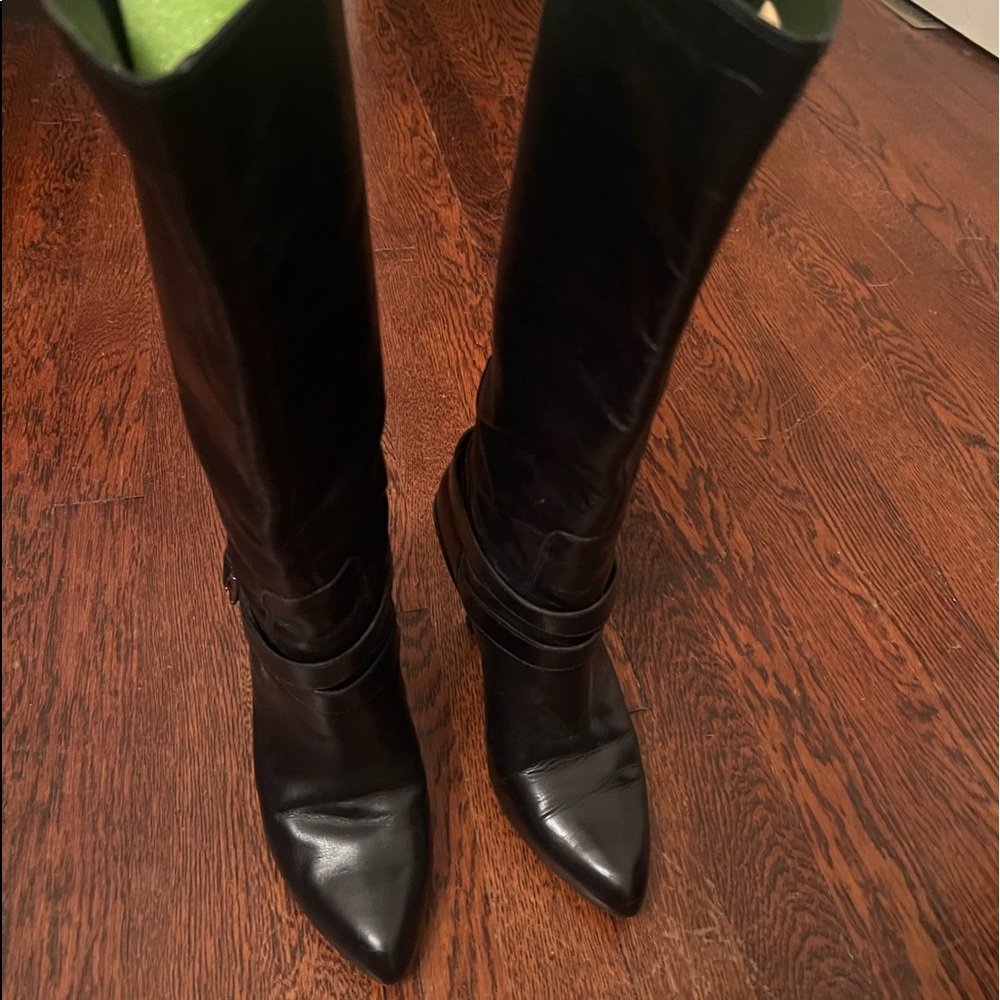 Knee High Cole Haan Nike Air Boots | Free Item Wi… - image 1